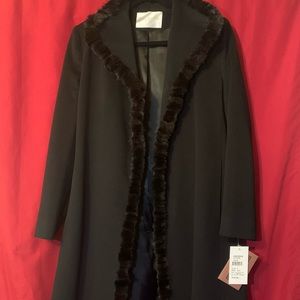 Real mink fur coat